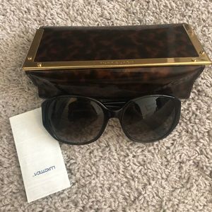 Tory Burch Tortoise Polarized Sunglasses